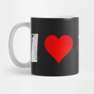 I love you - I heart you Mug